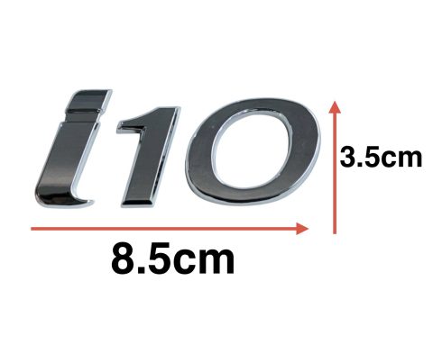 Hyundai i10 07-16 Arka Bagaj Krom i10 Yazısı)